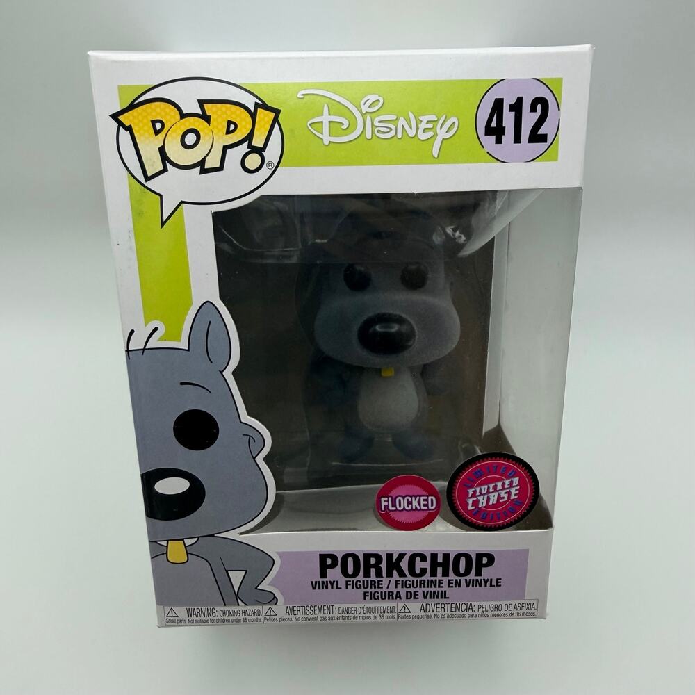 Funko Pop Disney Doug Porkchop #412 Flocked Limited Chase Edition